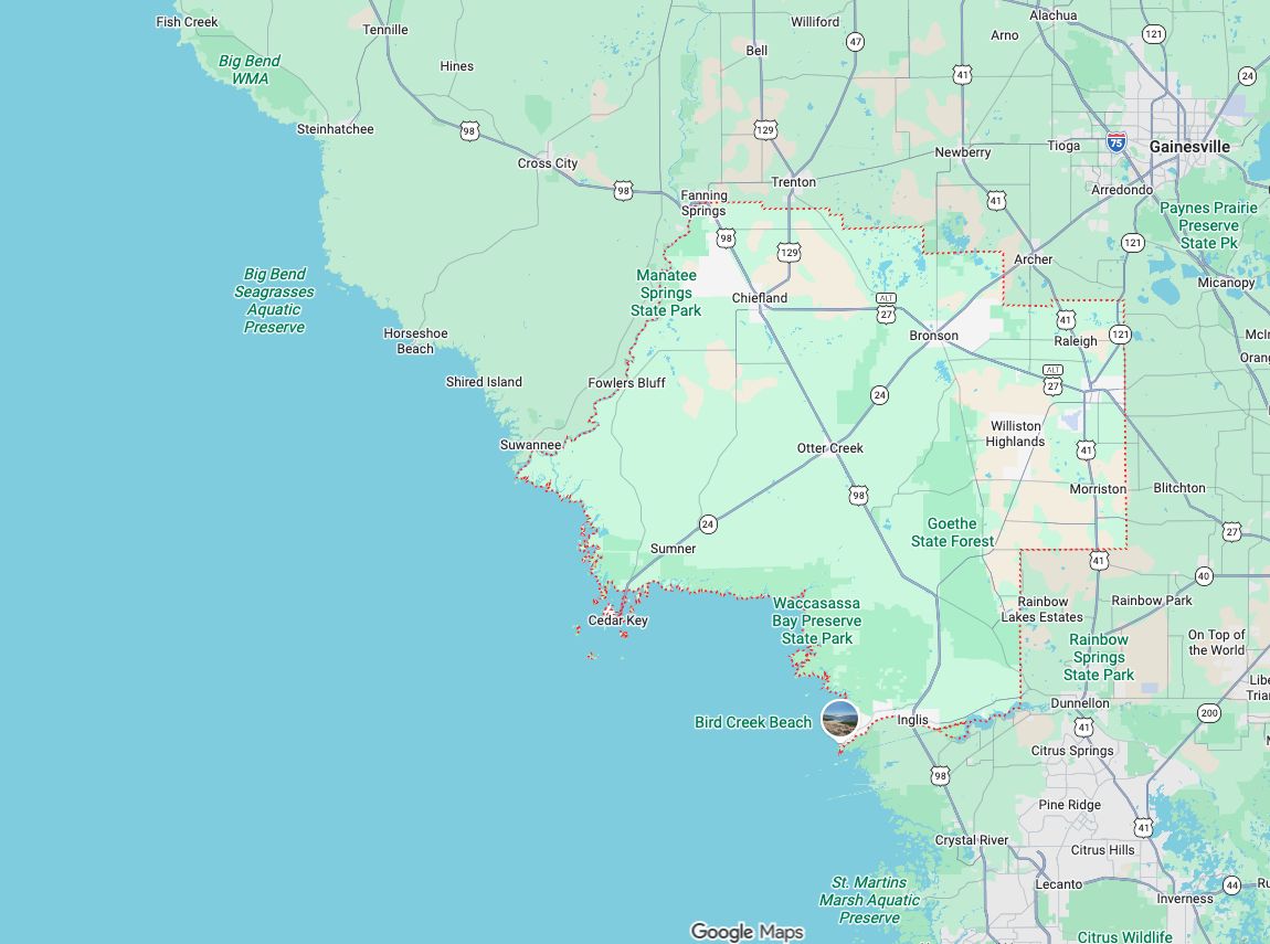 Precision Garage Door Service® of Levy map