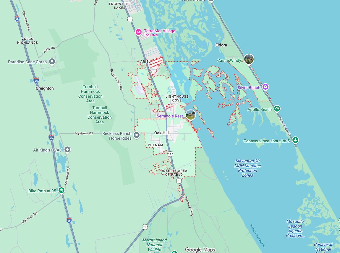 Precision Garage Door Service® of Oak Hill map